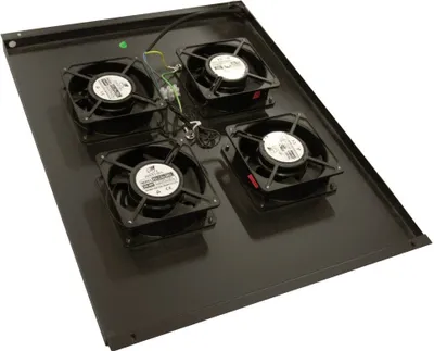Obrázok produktu pre XtendLan Ventilácia pre stojanové rozvádzače ECO hĺbky 800mm, 4x ventilátor čierna