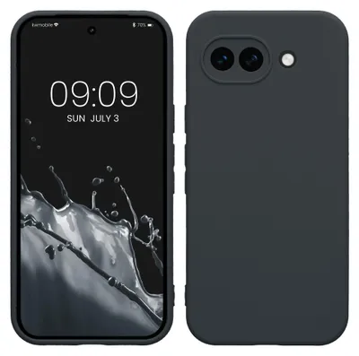 Produktbild von kwmobile Handyhülle für Google Pixel 10a Hülle - weiches Handy Silikon Case - Schutzhülle Cover - Heidelbeerblau