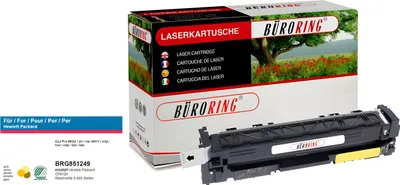 Produktbild von Toner Cartridge gelb, # CF412X für Color LaserJet Pro M452/452dn/