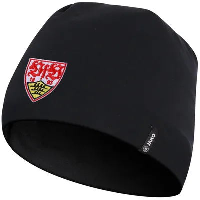 Produktbild von Jako Vfb Team Funktionsbeanie - schwarz/silber, Größe:SENIOR