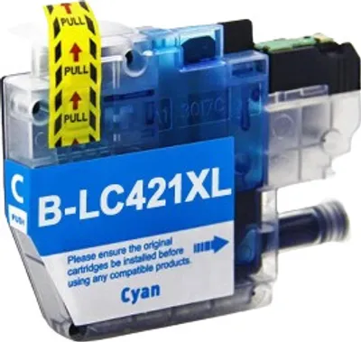 Produktbild von Boxstuff Tinte passend für Brother LC-421XLC Cyan