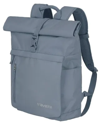 Obrázek produktu pro travelite batoh pro volný čas Batoh s přihrádkou na notebook Basic Rollup Backpack 35L Smoky Blue blue blue-grey