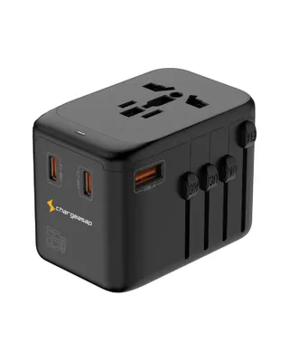 Produktbild von ChargeASAP G6 65 Watt Universal Reise Adapter - Lädt 4 Geräte parallel