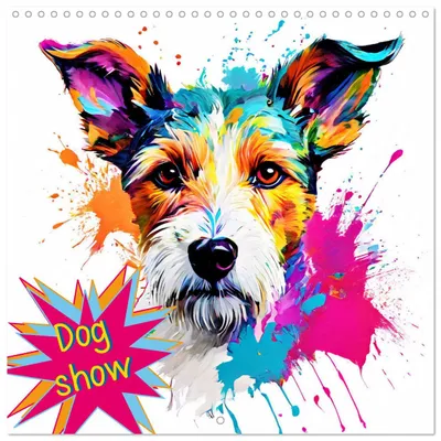 Produktbild von Hundeshow (Wandkalender 2027, 12 × 12 Zoll) CALVENDO, 12-monatiger Wandkalender