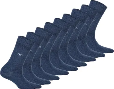 Produktbild von TOM TAILOR 9er Pack Damen Socken - Basic, einfarbig Blau 35-38
