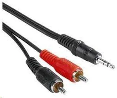 Image de PremiumCord Kabel Jack 3,5mm-2xCINCH M/M 15m (kjackcin15)