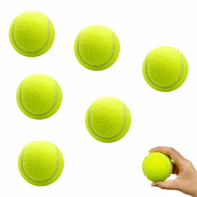 Productafbeelding van Set van 6 Tennisballen voor Honden en Ballenmachines