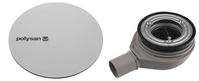 Obrázok produktu pre Sifón do sprchovej vaničky MIRAI, priemer 90 mm, DN40, kryt z nehrdzavejúcej ocele