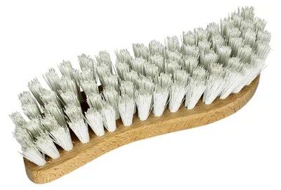 Produktbild von Wurzelbürste in S-Form aus Holz