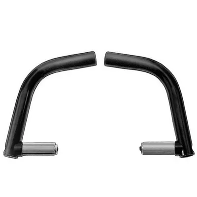 Produktbild von 1 Paar Bar Ends Innenklemmung Lenkerhörnchen Alu schwarz Fahrrad Lenkerenden XL