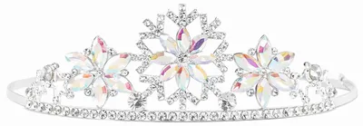 Produktbild von Diadem Snowflake Tiny - Taille unique - Silber | by Great Pretenders