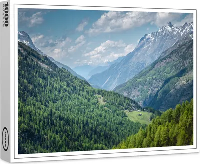 Produktbild von raxxa Premium-Puzzle "Blick ins Ötztal Südirol", 1000 Teile