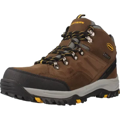 Productafbeelding van Herbstlaarzen voor heren, SKECHERS, model 64869S RELMENT, kleur bruin (KHK)