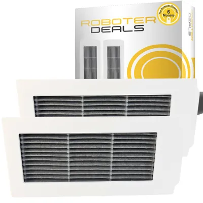 Immagine prodotto di Filtri antiparticolato, filtri di ricambio (2 pezzi) per aspirapolvere robot Ecovacs Deebot X5 Pro OMNI