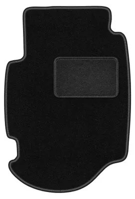 Immagine prodotto di Tappetino guidatore in moquette per Ford Escort MK7 1995-2002 (hatchback/station wagon) – 1 pezzo, nero, su misura – Wielganizator LUX