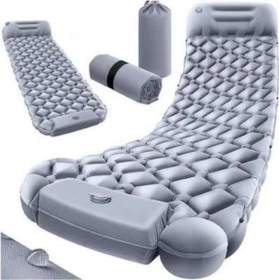 Productafbeelding van Famanu campingmatras met innovatief luchtkamersysteem - 192 cm, 58 cm, 6 cm
