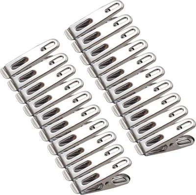Produktbild von Winddichter Kleiderclip aus Edelstahl fš¹r Kleidung, Socken und Hosen