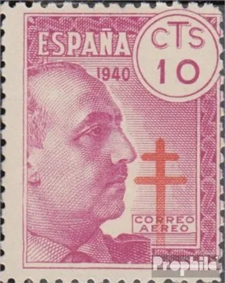 Produktbild von Briefmarken Spanien 1940 Mi ZC28 postfrisch Zwangszuschlag