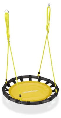 Zdjęcie produktu dla relaxdays 10026651_48 relaxdays Nestschaukel   gelb Kunststoff 80,0 cm