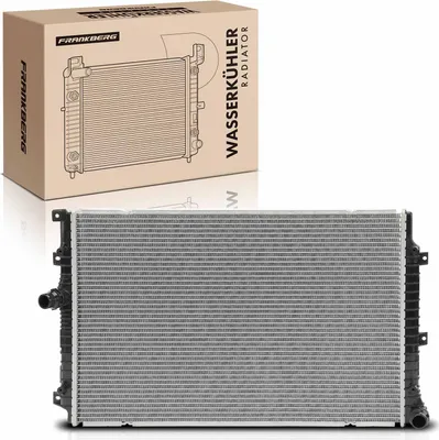 Image de Frankberg 1x Radiateur Radiateur d'eau Radiateur de moteur pour VW Tiguan 5N 1.4L 2.0L 2010-2018