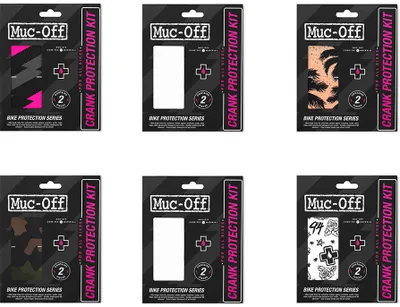 Produktbild von Muc Off Fahrradschutz Crank Protection Kit 2-Teilig, Punk - Schwarz