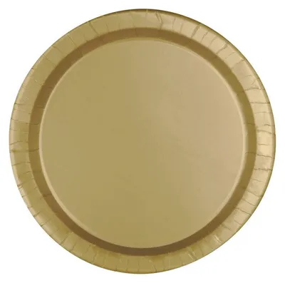 Immagine prodotto di 8 piatti tondi piccoli oro