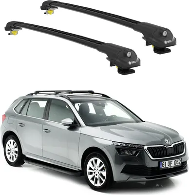 Obrázek produktu pro TURTLE STŘEŠNÍ NOSIČ AIR-1 SKODA KAMIQ ALL 2019 - 2024 , Černá