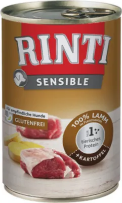 Produktbild von Rinti Sensible Lamm + Kartoffel 400g