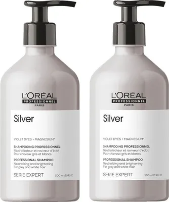 Obrázok produktu pre Loreal Silver šampón 2x500ml NOVINKA