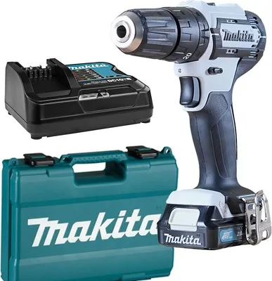 Produktbild von Makita HP333DSAW weiß Akku-Schlagbohrschrauber