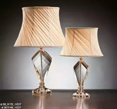 Zdjęcie produktu dla Lampa stołowa w stylu antycznym, kryształowa lampa stołowa, lampa