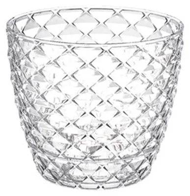 Zdjęcie produktu dla Przezroczyste doniczki na orchidee 17 x 17 cm, doniczki z systemem drenażowym, dostępne w 7 kolorach