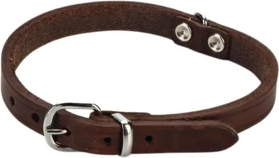 Produktbild von Beeztees - Hundehalsband - Leder - braun - 27-33 cm x 12 mm
