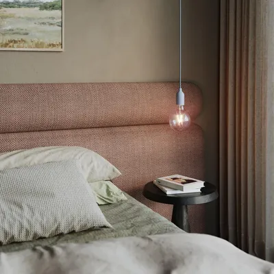Image de Creative-Cables : suspension colorée en silicone avec câble textile