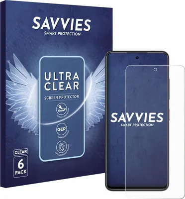 Produktbild von 6x Für Nubia Focus Schutzfolie Savvies Displayschutz Display Schutz Folie Klar Transparent
