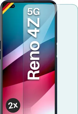 Produktbild von Glas Schutzfolie für Oppo Reno4 Z 5G, Stückzahl:2er Set