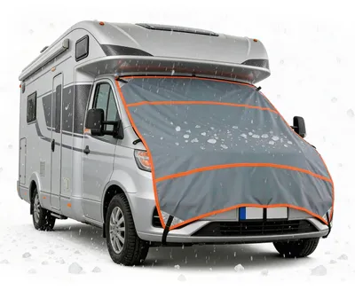 Produktbild von WALSER Hagelschutz Abdeckplane Wohnmobil/Wohnwagen, Hagel-Wohnmobilabdeckung Perma Protect, Hagelschutzgarage Universalgröße, Wohnwagen Abdeckung Universalgröße - Größe S (200 x 200 cm) grau