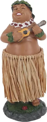 Produktbild von Hawaiianische Hula-Tanzfigur für das Armaturenbrett, Ornament mit Hula-Mädchen, Dekoration fürs Auto
