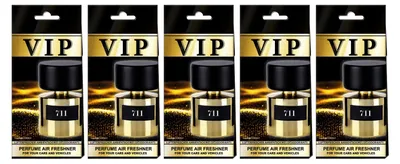 Produktbild von 5x Auto Duft VIP 711, Lufterfrischer Auto,Duftbaum auto,Auto zubehör,Duftspender