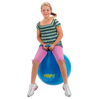 Produktbild von Hüpfball, Sprungball, Hopsball, Springball, Hopser ø 65 cm, blau
