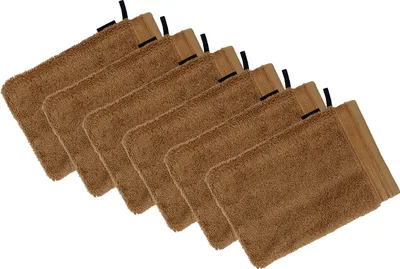 Produktbild von 6er Pack Waschhandschuh Belief von der Marke Vossen 22 x 16 cm
