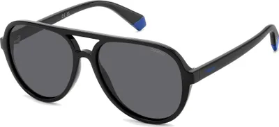 Produktbild von Polaroid Kinder PLD 8046/S/T Black 53/14/130 TEEN Sonnenbrillen
