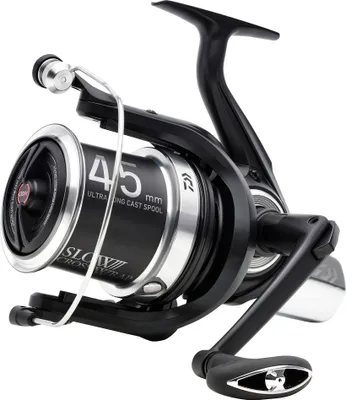 Immagine prodotto di DAIWA 23 SUPERSPOD 45 SCW QD-OT, ambidestro, mulinello da pesca big pit, trascinamento anteriore, 10158-505