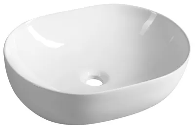 Produktbild von Aqualine Keramik-Waschtisch 49x36 cm, Weiß
