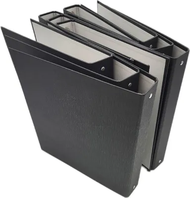Obrázok produktu pre 4krúž. zakladač Donau,A4, 4,5 cm, čierny,O-mechanika