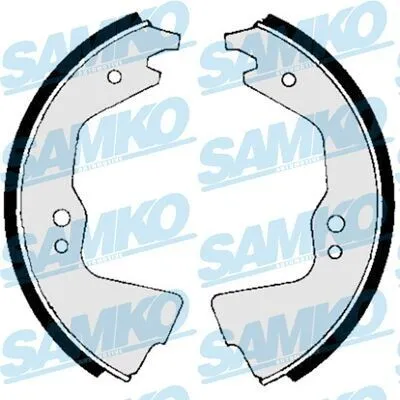 Produktbild von SAMKO Bremsbackensatz Trommelbremse für FIAT 600 Limousine 185mm 80680