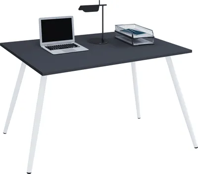 Produktbild von VCM Schreibtisch Computertisch Bürotisch Skandanivischer Retro Look Salia 110x50 cm