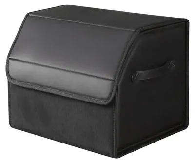 Image de Boîte de rangement pliante et étanche avec couvercle, idéale pour le coffre de voiture