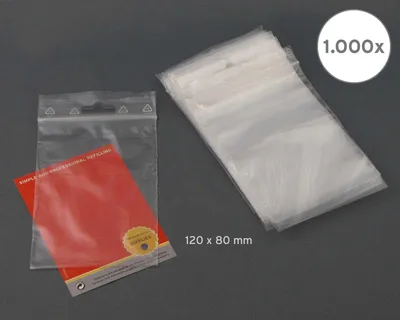 Zdjęcie produktu dla Torebki strunowe 80 x 120 mm (1000 szt.)