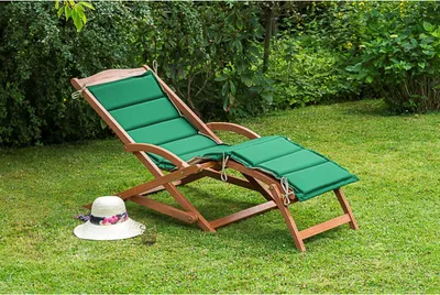 Produktbild von Merxx Schwungliege "Copa Cabana" mit Wendeauflage grün/beige - 25176-101